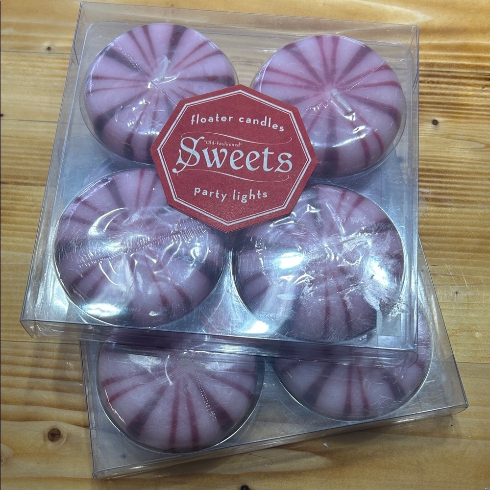 2 packs 8 candles Pink Floater Candles - Party Lights